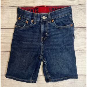 Levi’s 511 Boys Denim Shorts 6/7 Regular Adjustable Waist Blue